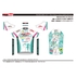 Cycling Jersey Racing Miku 2017 6th GSR Cup Commemoration Ver.