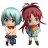 Nendoroid Sayaka Miki: Uniform Ver. & Kyouko Sakura: Casual Ver. Set