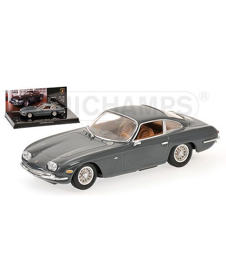 MINICHAMPS1/43スケール ランボルギーニ 400 GT 2+2 1966 (グレー) ミュージアムシリーズ