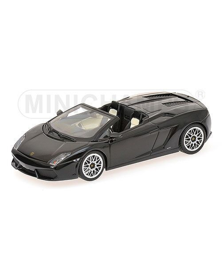 MINICHAMPS1/43スケール ランボルギーニ ガヤルド LP560-4 スパイダー 2009 (ブラック)