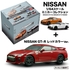 KYOSHO 1/64 Scale NISSAN GT-R Red Color Ver. + NISSAN GT-R & GT-R NISMO Mini Car Collection