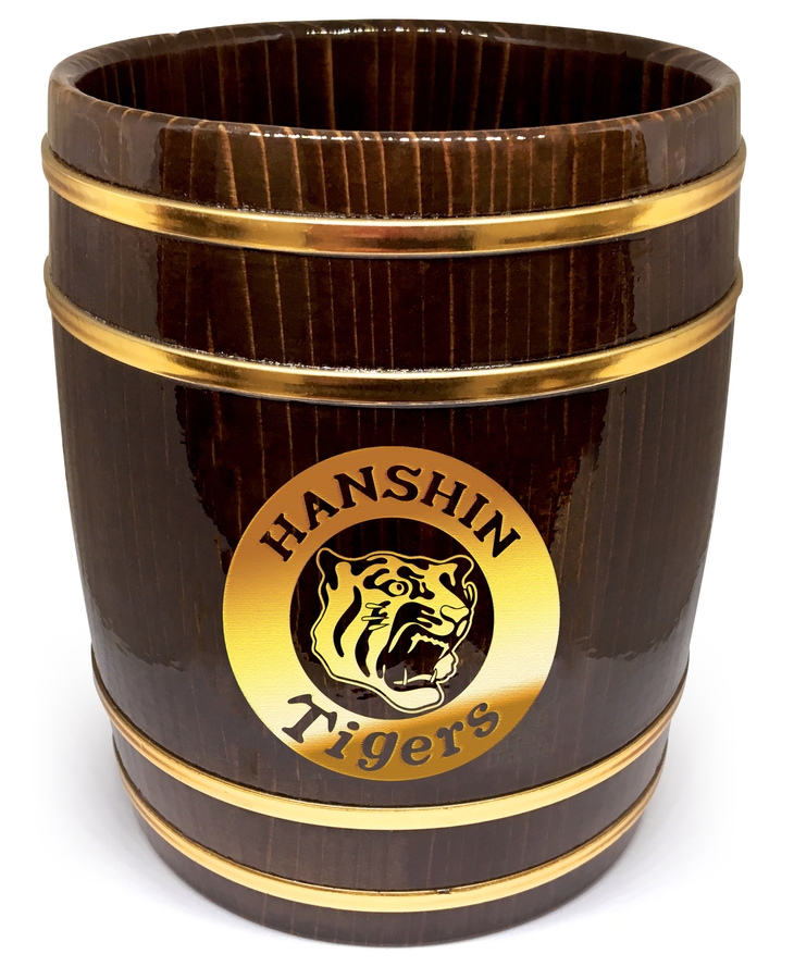 阪神タイガース 国産木樽ジョッキ１L