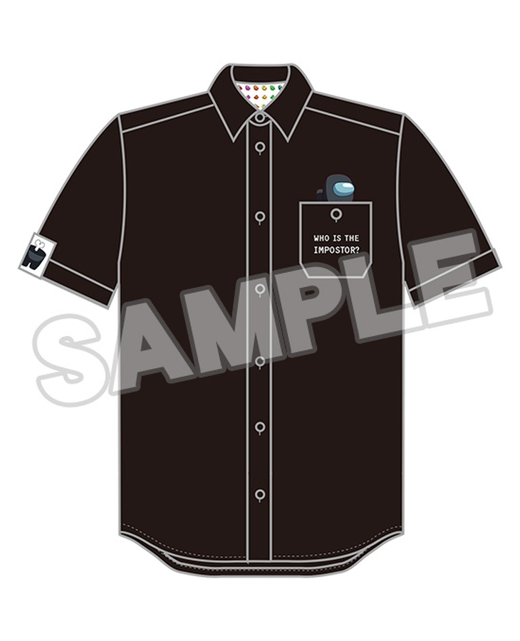 Among Us ねんどろいどぷらす ワークシャツ Crewmate Black