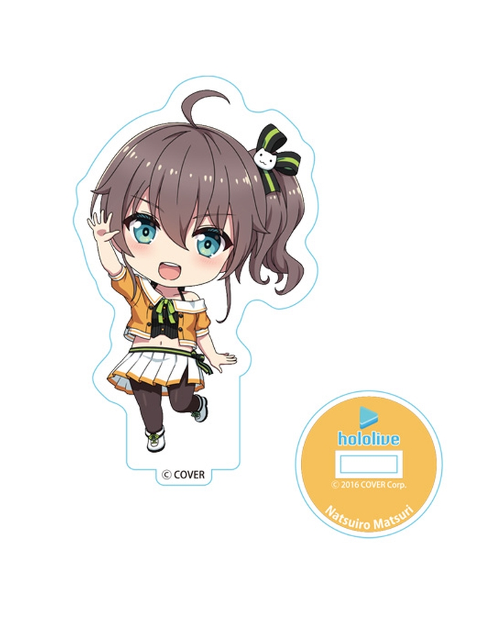 ホロライブ ねんどろいどぷらす アクリルスタンド 夏色まつり