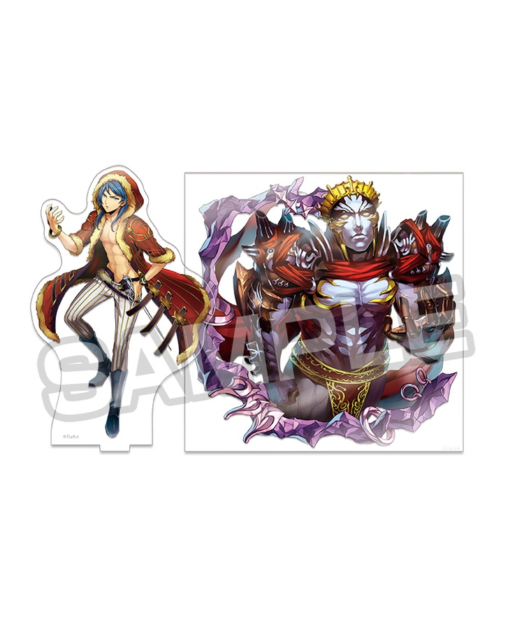 【共襲スタンプ缶バッジ対象商品】メギド72 ヴィータ＆メギド体アクリルセット 祖28 ベリト