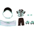 Nendoroid Doll Outfit Set: Diner - Boy (Green)