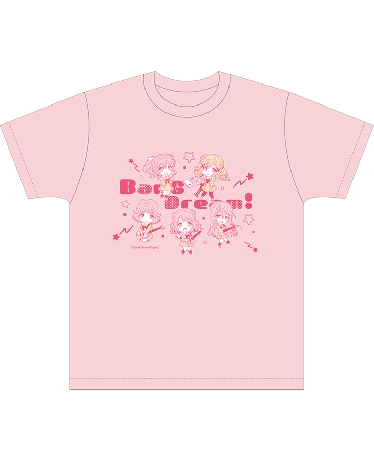 ねんどろいどぷらす BanG Dream!（バンドリ） Tシャツ