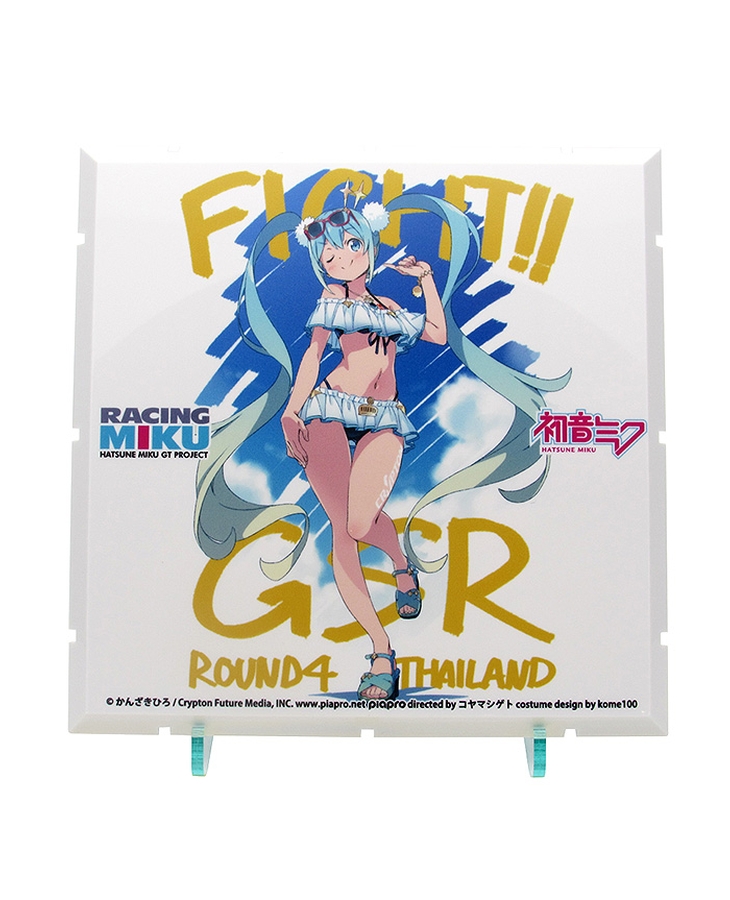 じおらまんしょん150 レーシングミク 2018Ver.ピット オプションパネル Rd.4 THAILAND