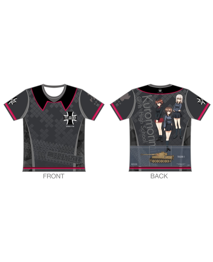 「ガールズ＆パンツァー 最終章」ツーリングTシャツ【黒森峰女学園Ver.】