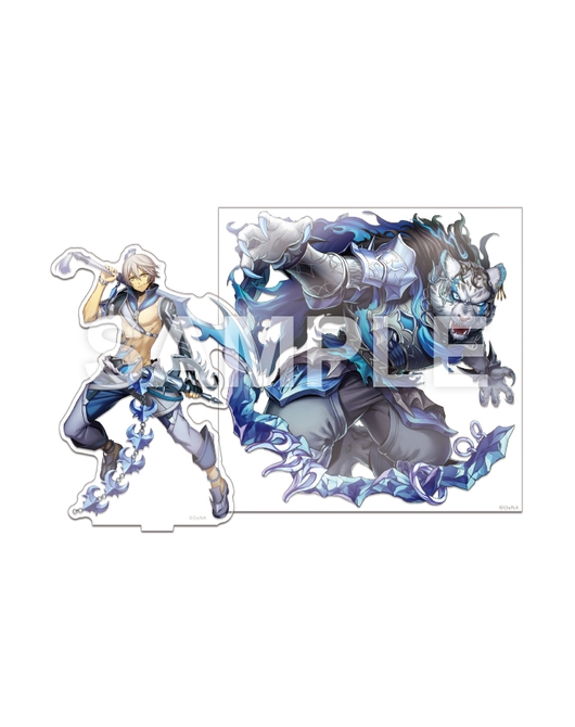 【共襲スタンプ缶バッジ対象商品】メギド72 ヴィータ＆メギド体アクリルセット 祖64 フラウロス（バースト）