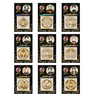 Touken Ranbu -ONLINE- Gold Lacquer Stickers Vol. 4 - Complete Set
