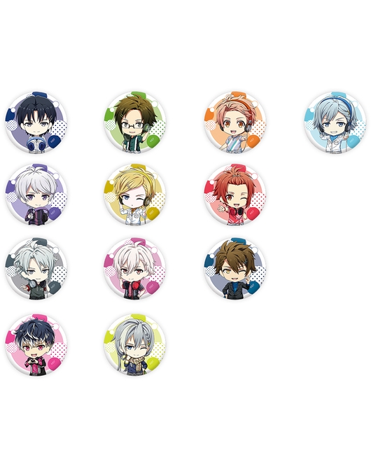 アイドリッシュセブン ねんどろいどぷらす トレーディング缶バッジ