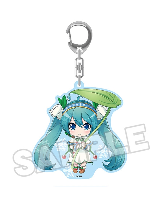 雪ミク ねんどろいどぷらす アクリルキーチェーン 2015