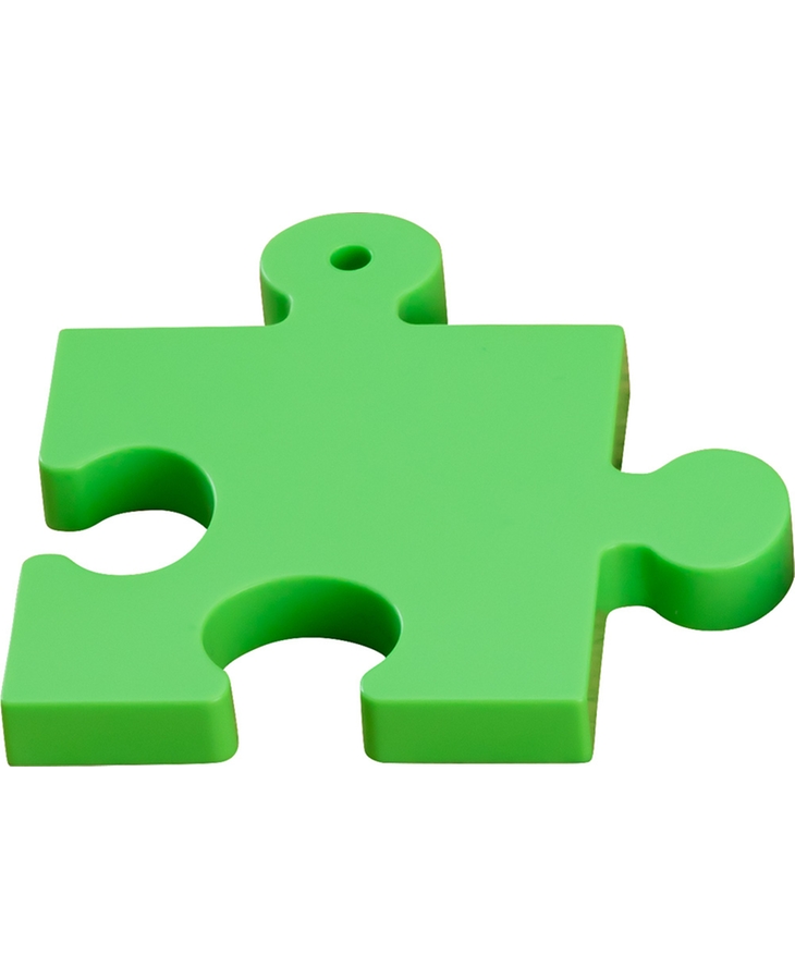 黏土人配件系列 拼圖型台座（綠色）