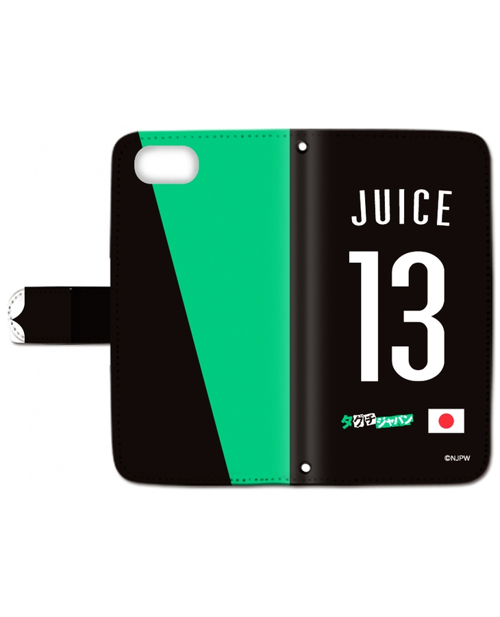 新日本プロレス スマートフォンケース(手帳型)(iPhone6/6s/7/7s/8) タグチジャパン JUICE 13 新日本プロレス スマートフォンケース(手帳型)(iPhone6/6s/7/7s/8) タグチジャパン JUICE 13