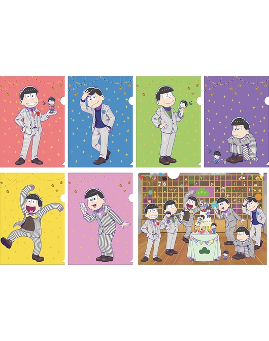 おそ松さん トレーディングA4クリアファイル