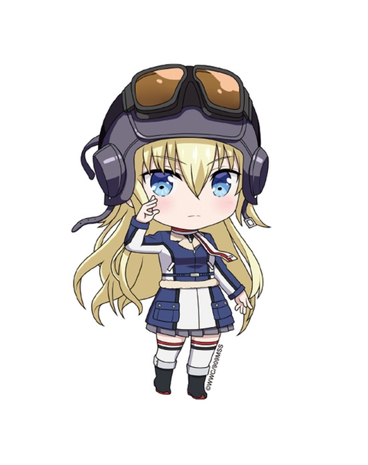 【生誕記念キャンペーン対象商品】戦翼のシグルドリーヴァ ねんどろいどぷらす ステッカー クラウディア・ブラフォード