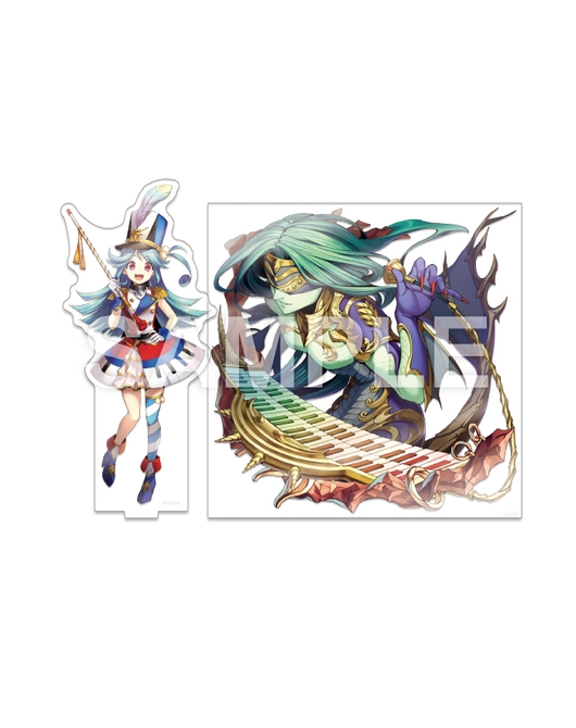 メギド72 ヴィータ＆メギド体アクリルセット 真53 ベバル