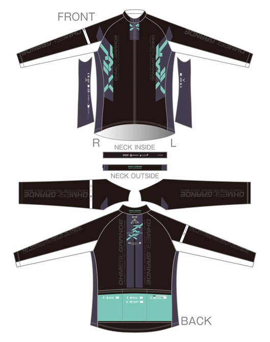 OHMEst.GRANDE Cycling Winter Shield Jacket: 2051 Model
