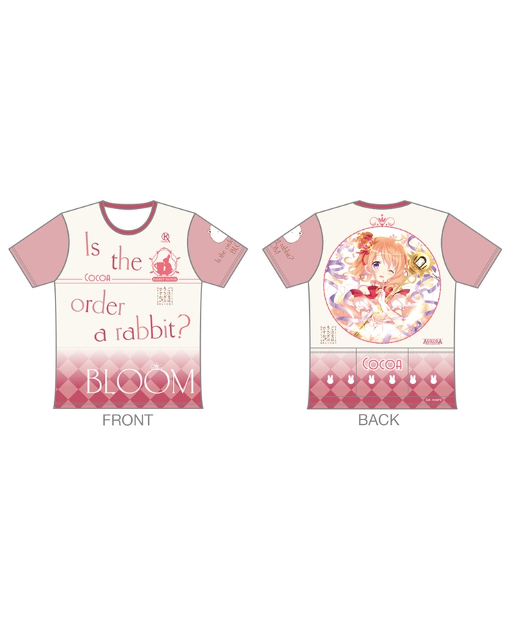 ご注文はうさぎですか？ BLOOM ツーリングTシャツ【ココア ファンタジーVer.】（再販）
