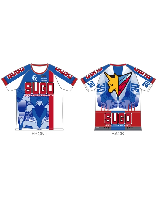 「新世紀GPXサイバーフォーミュラ」ツーリングTシャツ【スゴウスーパーアスラーダVer.】（再販）