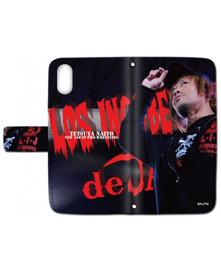 新日本プロレス スマートフォンケース(手帳型)(iPhone Ⅹ)内藤哲也002 新日本プロレス スマートフォンケース(手帳型)(iPhone Ⅹ)内藤哲也002