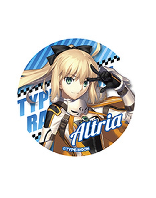 GOODSMILE RACING ＆ TYPE-MOON RACING ねんどろいどぷらす ビッグ缶バッジ アルトリア・ペンドラゴン レーシングVer.