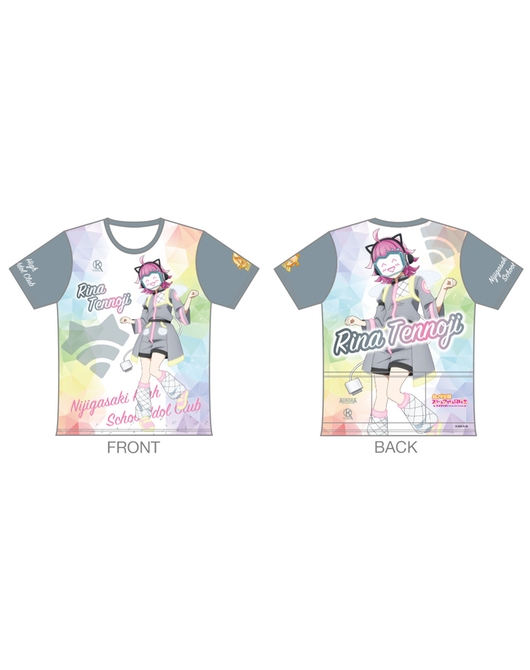ラブライブ！虹ヶ咲学園スクールアイドル同好会 ツーリングTシャツ【天王寺璃奈Ver.】