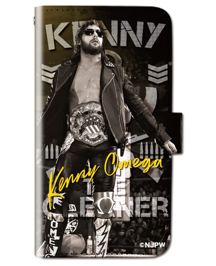 新日本プロレス スマートフォンケース(手帳型)(Xperia XZ/Xperia XZs) ケニー・オメガ001 新日本プロレス スマートフォンケース(手帳型)(Xperia XZ/Xperia XZs) ケニー・オメガ001