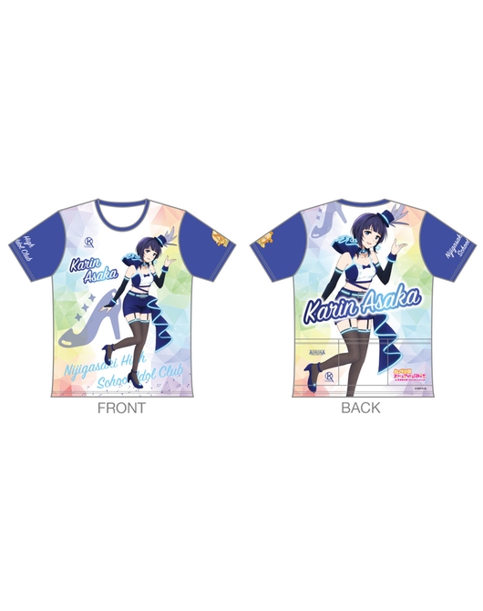 ラブライブ！虹ヶ咲学園スクールアイドル同好会 ツーリングTシャツ【朝香果林Ver.】