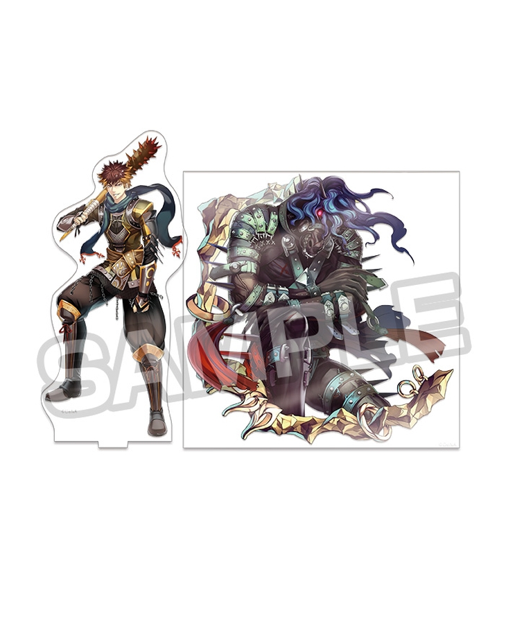 【共襲スタンプ缶バッジ対象商品】メギド72 ヴィータ＆メギド体アクリルセット 祖04 ガミジン
