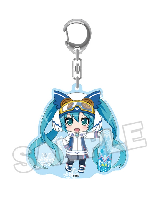 雪ミク ねんどろいどぷらす アクリルキーチェーン 2016