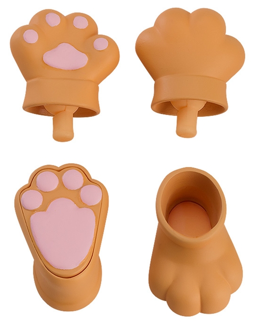 Nendoroid Doll: Animal Hand Parts Set (Brown)