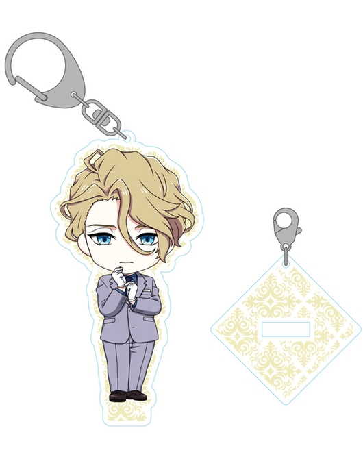 宝石商リチャード氏の謎鑑定 ねんどろいどぷらす スタンド付きアクリルキーチェーン リチャード・ラナシンハ・ドヴルピアン