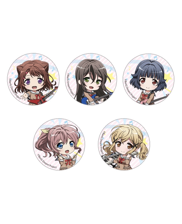 ねんどろいどぷらす BanG Dream!（バンドリ） 缶バッジセット