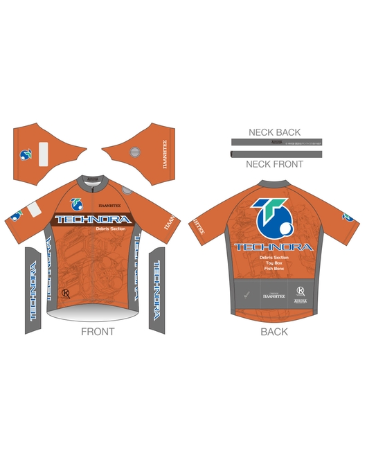 プラネテス サイクルジャージ