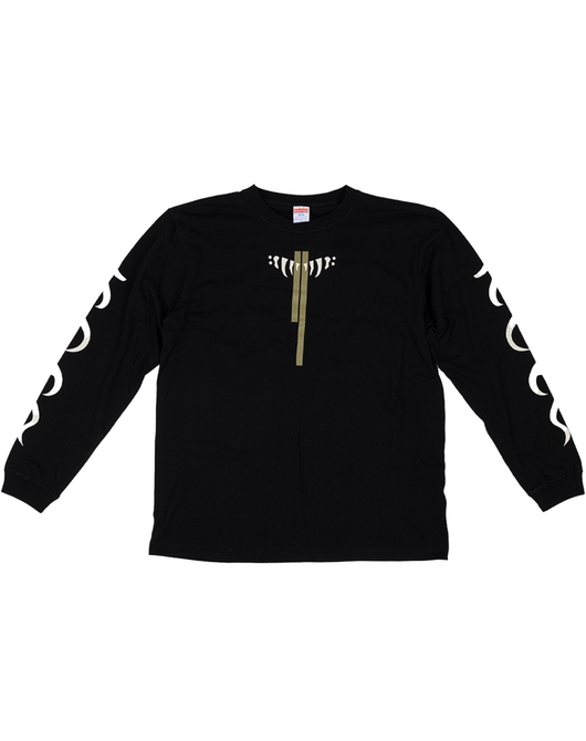 ブラック★★ロックシューター DAWN FALL ロングTシャツ ストレングス