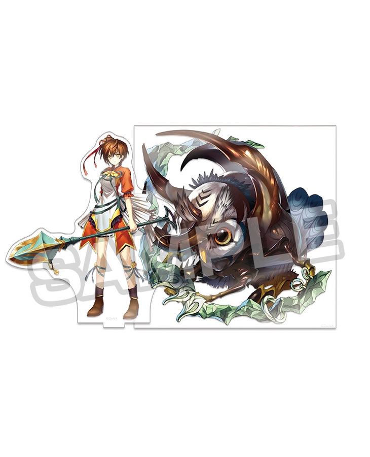 【共襲スタンプ缶バッジ対象商品】メギド72 ヴィータ＆メギド体アクリルセット 祖36 ストラス