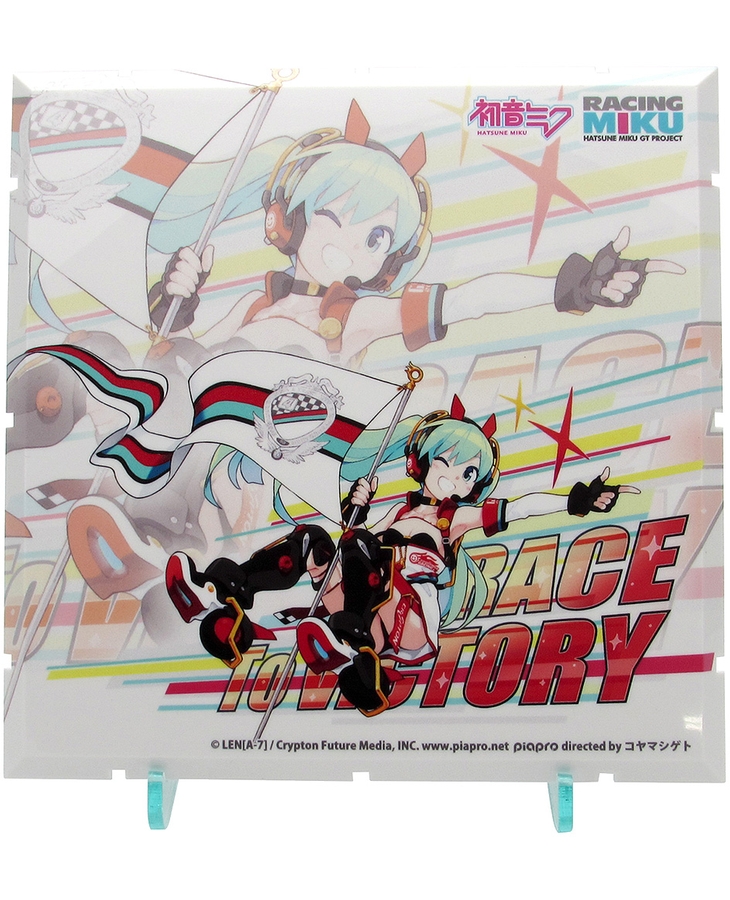 Dioramansion 150: Racing Miku Pit 2020 Optional Panel (Key Visual R)