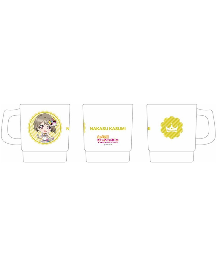 ラブライブ！虹ヶ咲学園スクールアイドル同好会 ねんどろいどぷらす スタッキングマグカップ 中須かすみ Love U my friends