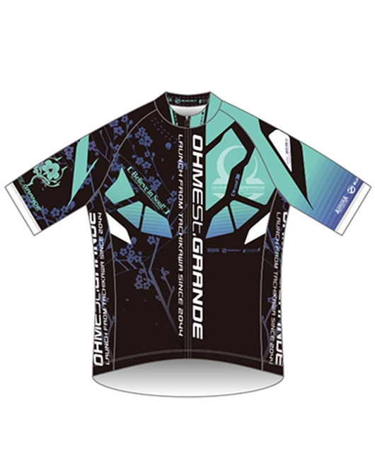 オーメストグランデ サイクルジャージ2049年モデル『梅花・無痛』（再販）