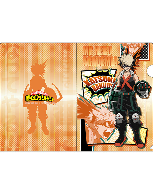 My Hero Academia: A5 Clear Files & Sticker Set (Katsuki Bakugo)