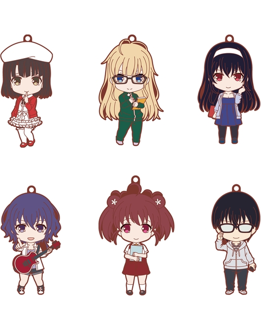 Saekano: How to Raise a Boring Girlfriend ♭ Nendoroid Plus Collectible Rubber Straps