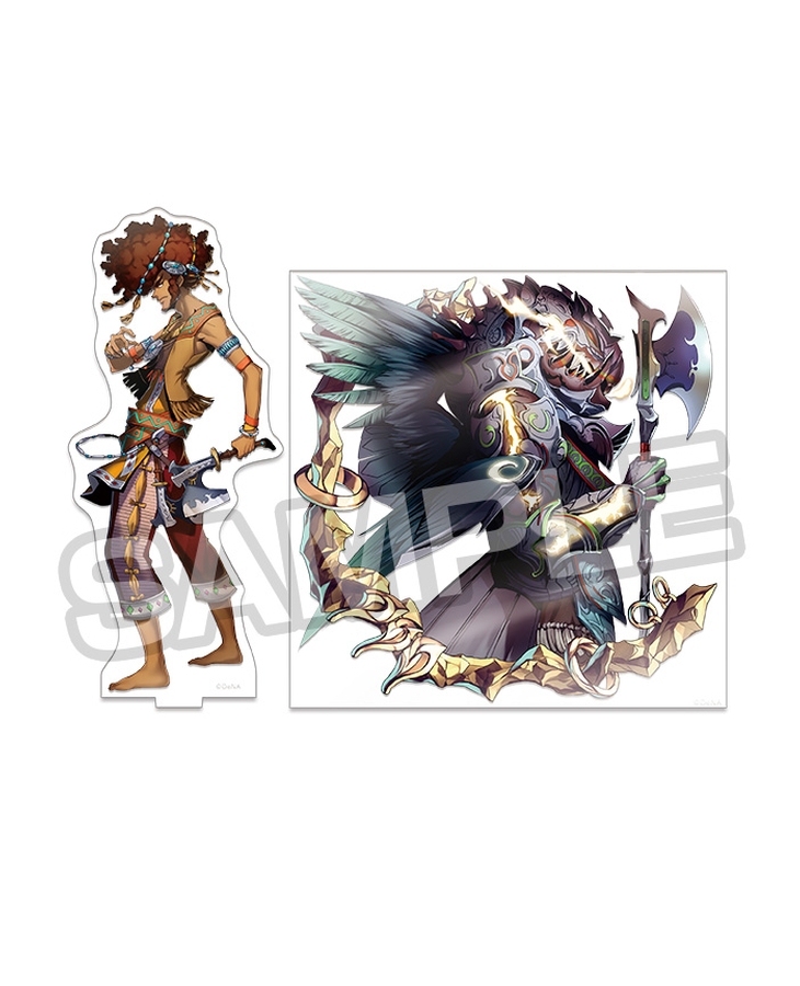 【共襲スタンプ缶バッジ対象商品】メギド72 ヴィータ＆メギド体アクリルセット 祖02 アガレス