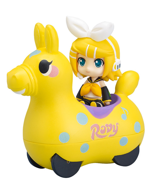 ねんどろいどぷらす 初音ミク×CuteRody 激走！プルバックカー 鏡音リン＆キュートロディ（レモン）