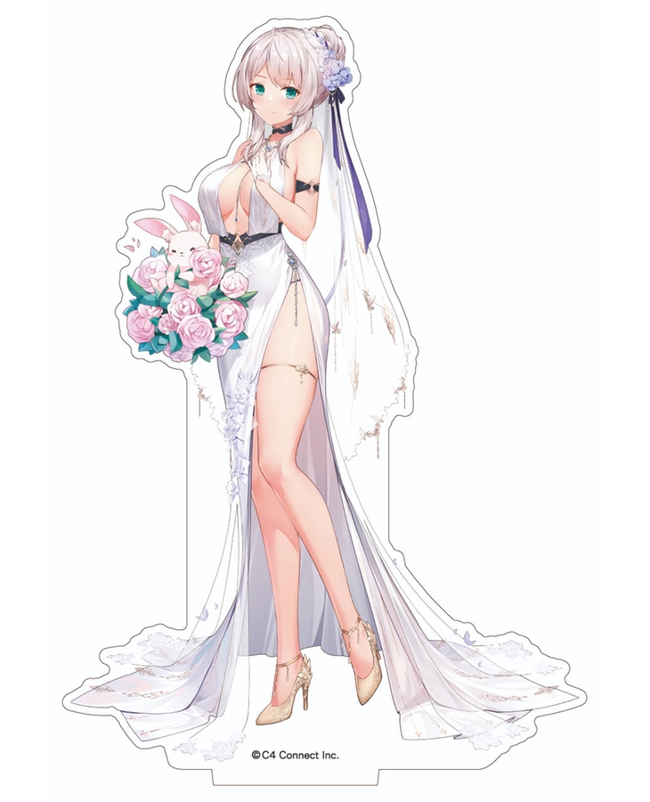 放置少女 アクリルスタンド 姜維［花嫁衣裳］