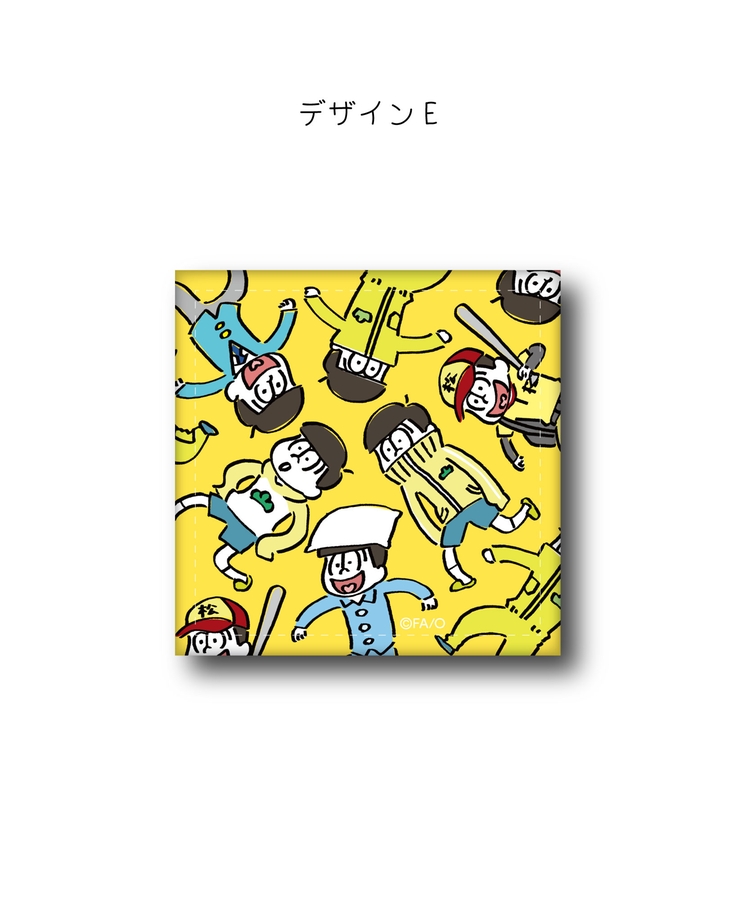 「おそ松さん」レザーバッジ E十四松