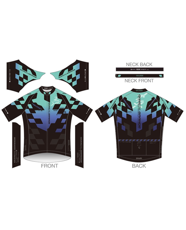 OHMEst.GRANDE Cycling Jersey: 2051 Summer Model (Painless/Umeichimatsu)