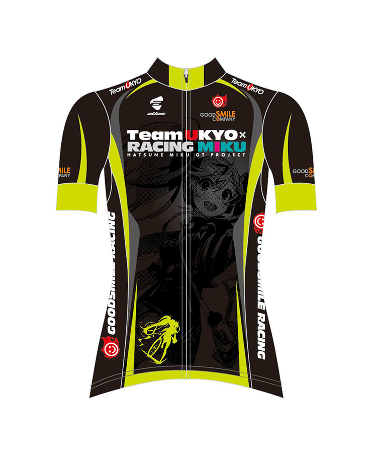 Cycling Jersey Racing Miku 2016: TeamUKYO Support Ver.
