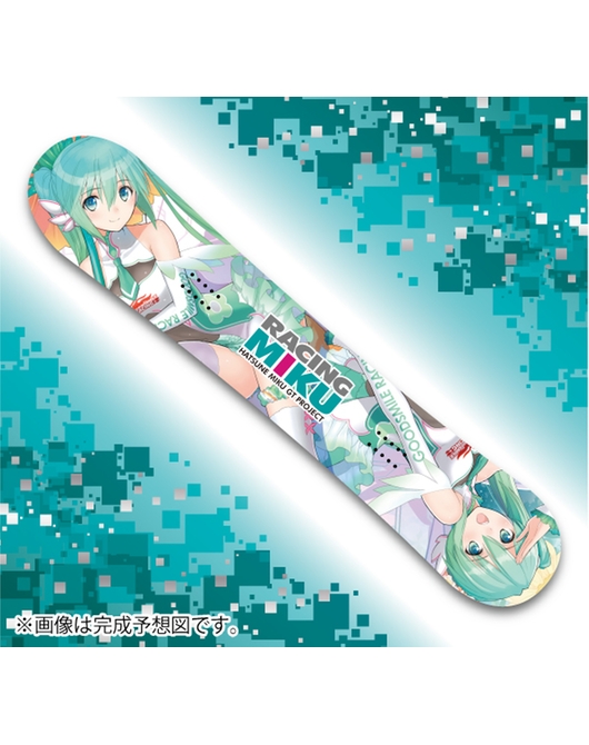 NK53065 スノーボード用ステッカー03(165cm) レーシングミク2017